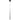 Trina 1LT LED Pendant Light 3w 3000K - Black