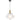 Verdun 40cm Pendant Light Large- Antique Gold/Frost E27