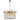 Virell 9LT Pendant Light - Gold/Crystal E14