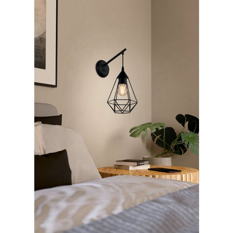 Tarbes Wall Light Black Wire