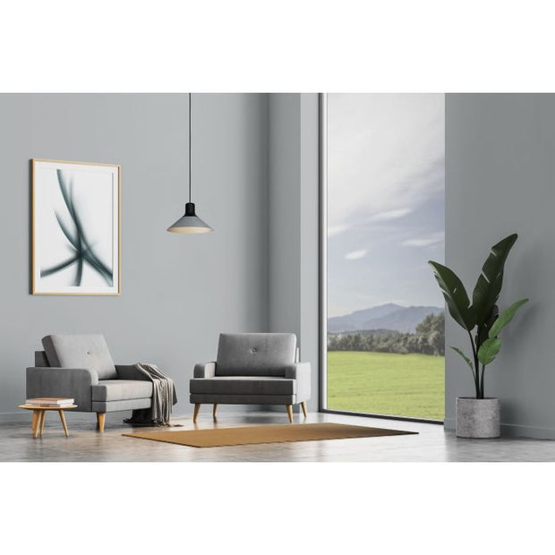 Abreosa Pendant Light Black and Grey