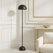 Ferum 2 x E27 Floor Lamp Black Patina