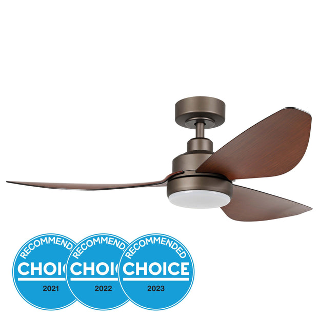 Torquay 48 DC Fan Oil Rubbed Bronze with Tri LED