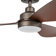 Torquay 48 DC Fan Oil Rubbed Bronze with Tri LED