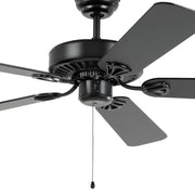 Waikiki 52 Inch Matt Black Ceiling Fan