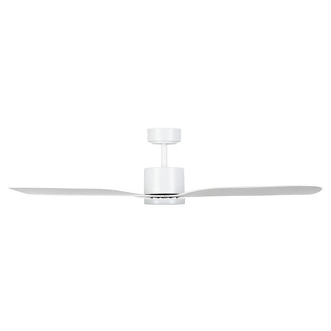 Iluka 52 Inch DC White Ceiling Fan with 18w Tri Colour LED
