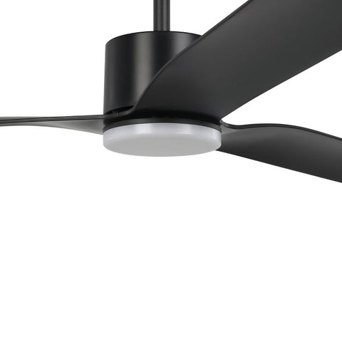 Iluka 60 DC Black with LED Light