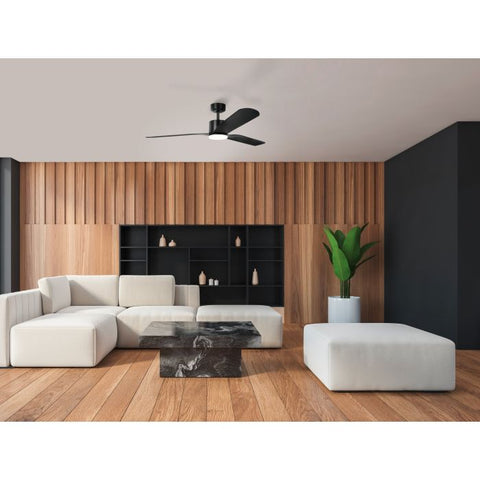 Iluka 60 DC Black with LED Light