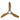 Surf 52 Inch DC Black Ceiling Fan with Teak Blades with 20w LED Tri Colour