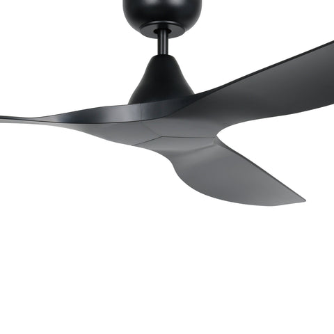 Surf 60 Inch DC Black Ceiling Fan