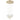Pianopoli 3 15 Light LED 3000K Brass and Clear Glass Dimmable Pendant