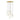 Portocolom 10x3w LED 3000k Round Pendant Brass