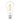 7.3w ES LED ST64 Spiral Filament Globe
