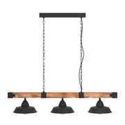 Oldbury Wooden 3 Light Pendant