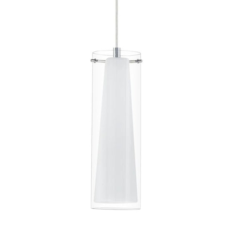 Pinto Single Pendant White