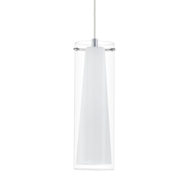 Pinto Single Pendant White