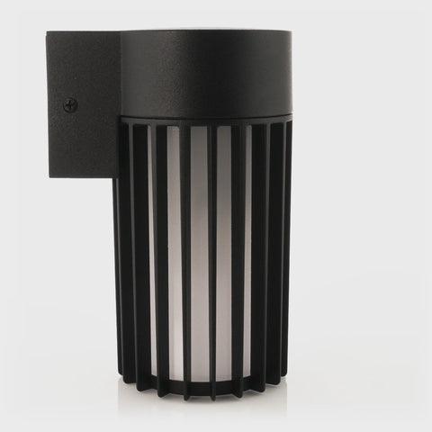 Tenac Aluminum Black Exterior Wall Light IP54