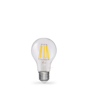 8W E27 12-24V AC/DC GLS Clear 2700K Non-Dim Globe