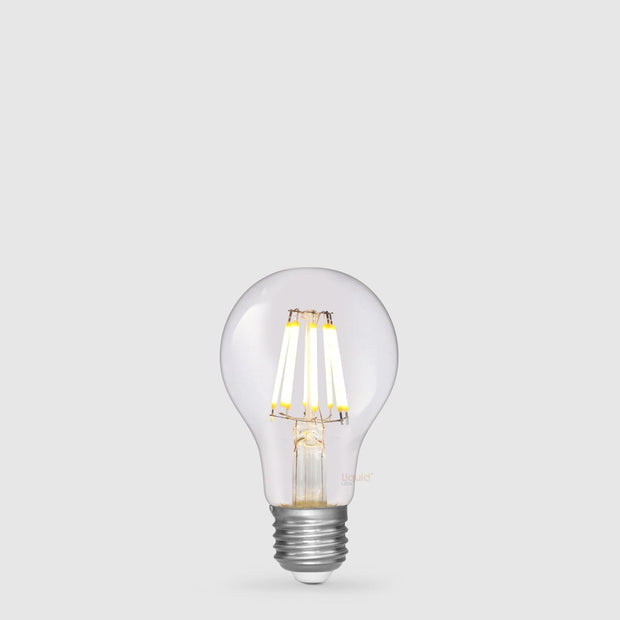 8W E27 12-24V AC/DC GLS Clear 2700K Non-Dim Globe