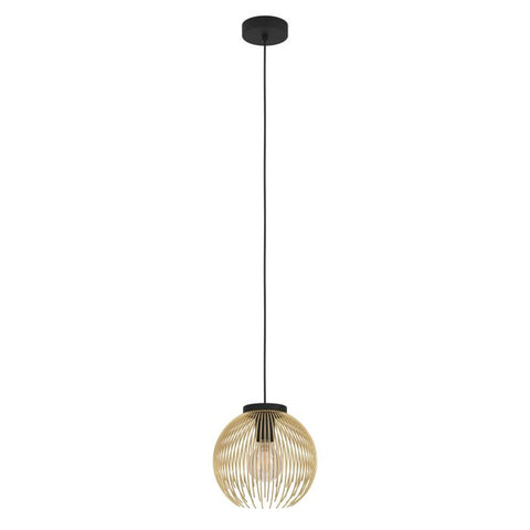 VENEZUELA Small Black/ Gold Pendant