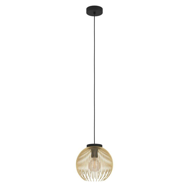 VENEZUELA Small Black/ Gold Pendant