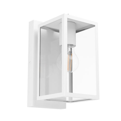 Budrone White Exterior Wall Light