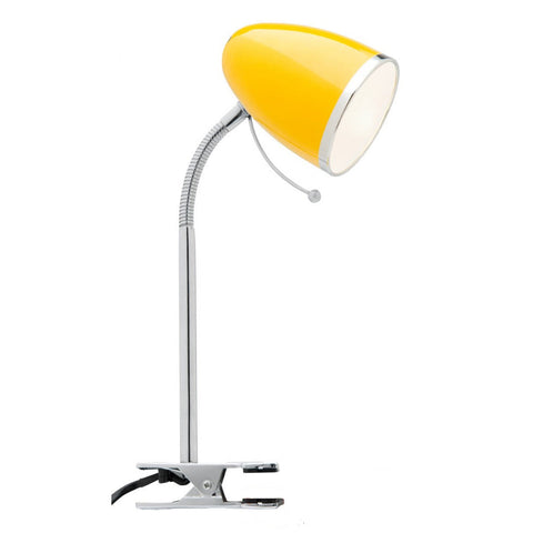 Sara Yellow Clamp Lamp