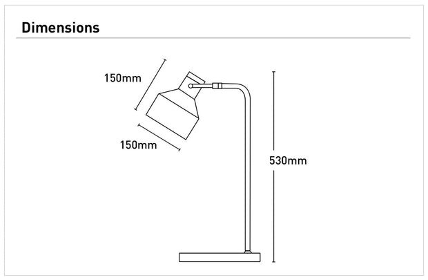 Clinton table lamp