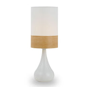 Akira Table Lamp White and Oak