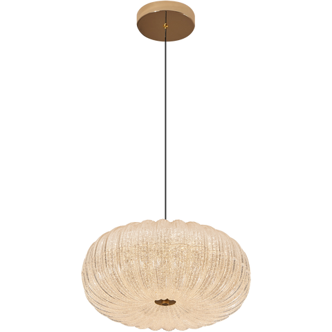 Allure 31w CCT LED Pendant 400mm Gold