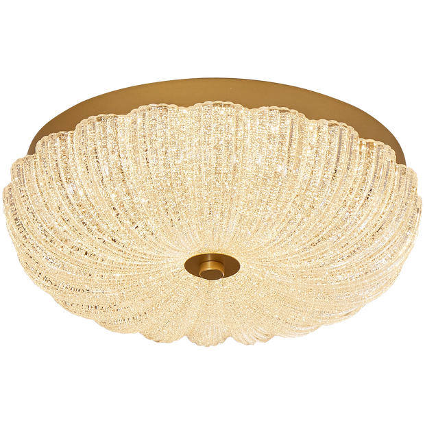 Allure 19w CCT LED 300mm Crystalline Close to Ceiling Light Gold