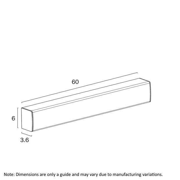 ANKA 60cm BATTEN 18w 3CCT WHITE IP20