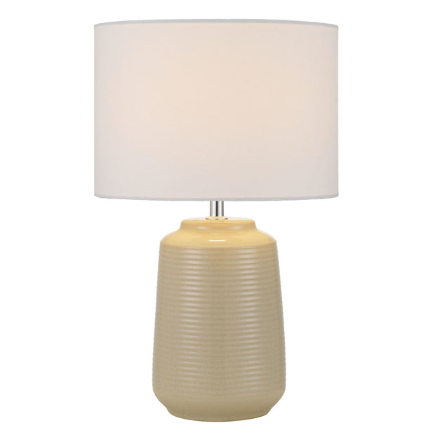 Anni Cream/ White Table Lamp
