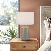 Anni Grey/ White Table Lamp