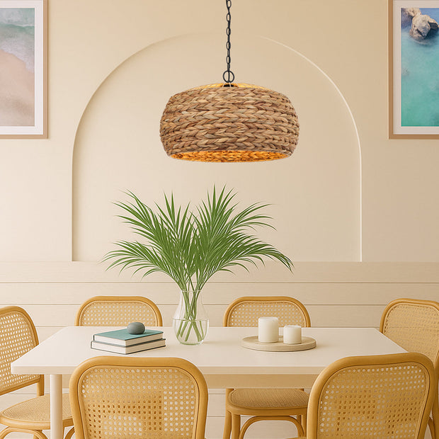 Antera 60 Weave Pendant Natural