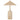Arvane 8w 3000K LED Yellow Travertine Table Lamp with Beige/Antique Gold