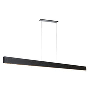 Astra 43w LED CCT Black With Gold 1813mm Bar Pendant