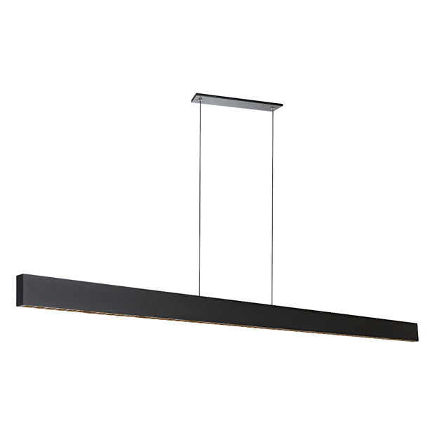 Astra 43w LED CCT Black With Gold 1813mm Bar Pendant