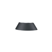 Aten 9W Warm White LED IP65 Curved Up/Down Wall Light Matte Black