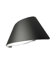 Aten 9W Warm White LED IP65 Curved Up/Down Wall Light Matte Black