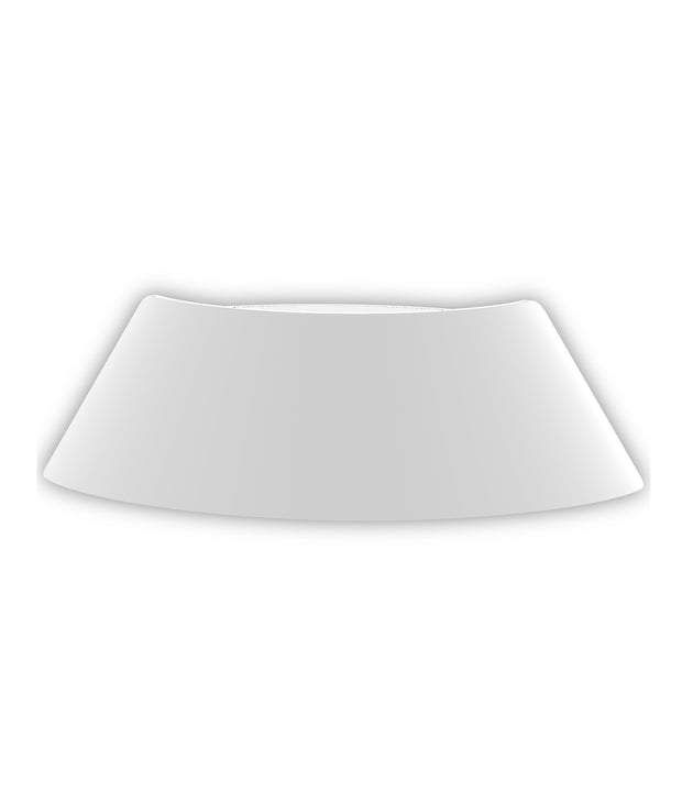 Aten 9W Warm White LED IP65 Curved Up/Down Wall Light Matte White