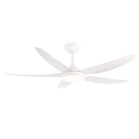 Amari 56inch DC 5 Blade Ceiling Fan 24w Dim CCT LED - White