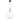 BALLY 12 300mm Black with Opal Ball E27 Pendant