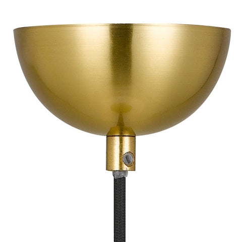 BALLY 12 300mm Antique Gold with Opal Ball E27 Pendant