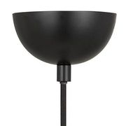BALLY 12 300mm Black with Opal Ball E27 Pendant