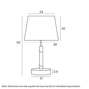 Belmore Table Lamp - Teak