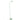 Bexley 3W Warm White LED 3-Stage Touch Floor Lamp Green