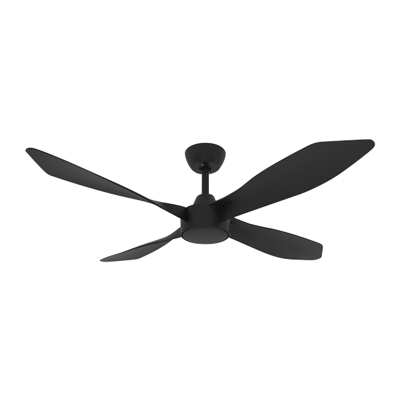 Blast 52 Inch DC 4 Blade Ceiling Fan Black