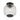 Bobo 20cm Batten Fix Black with Clear