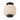 Bobo 20cm Batten Fix Black with Opal